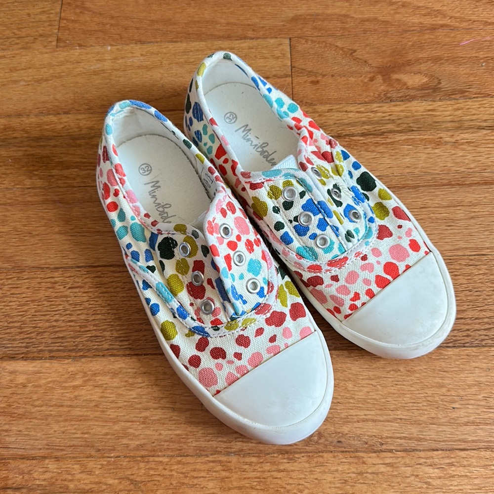 Mini boden animal print shoes
